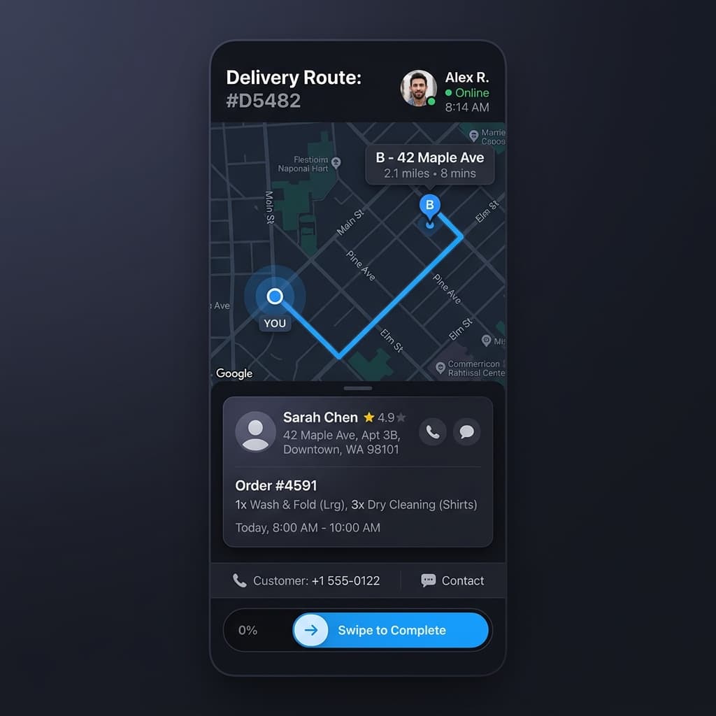 Masbanti Driver App